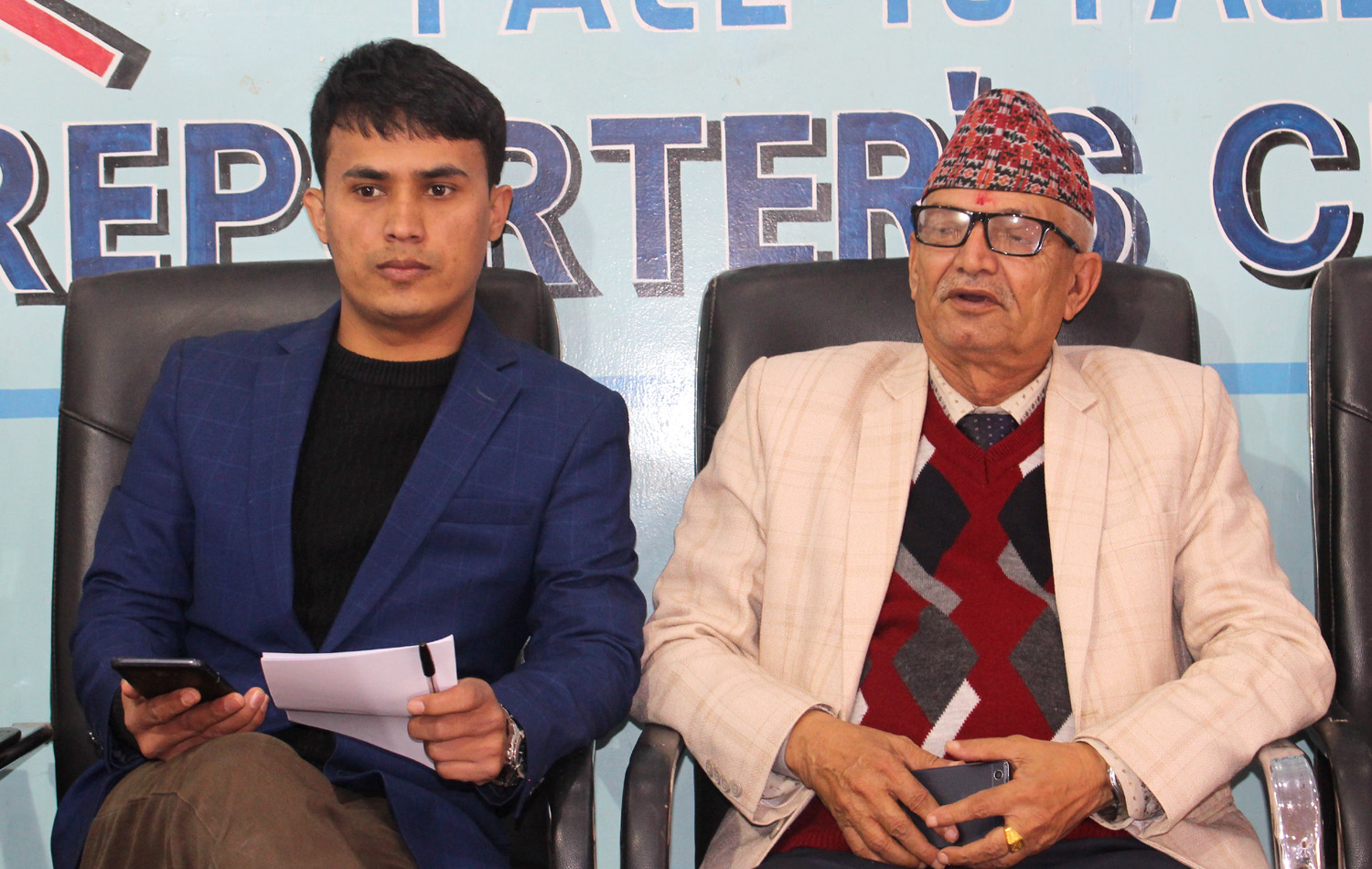Chief Minister Poudel at Club