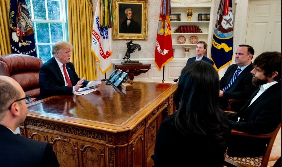 Trump and twitter jack