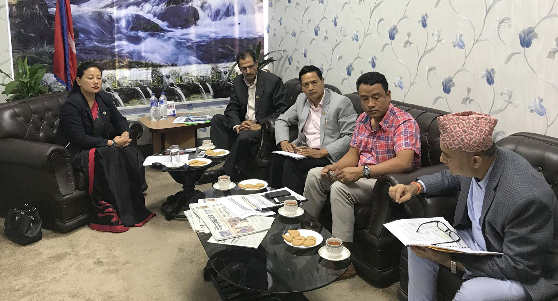 Melamchi metting