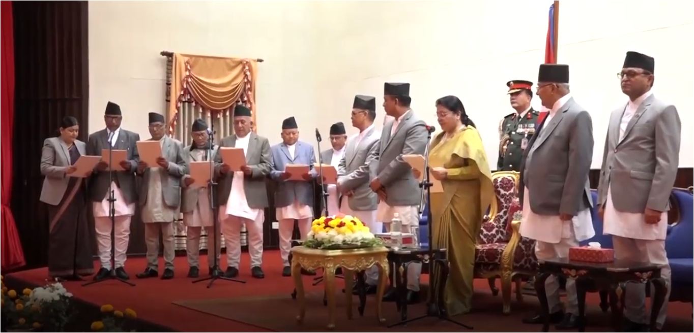 pradeshparmukha sapatha