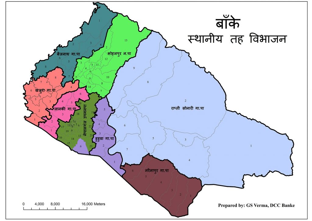 Map Banke