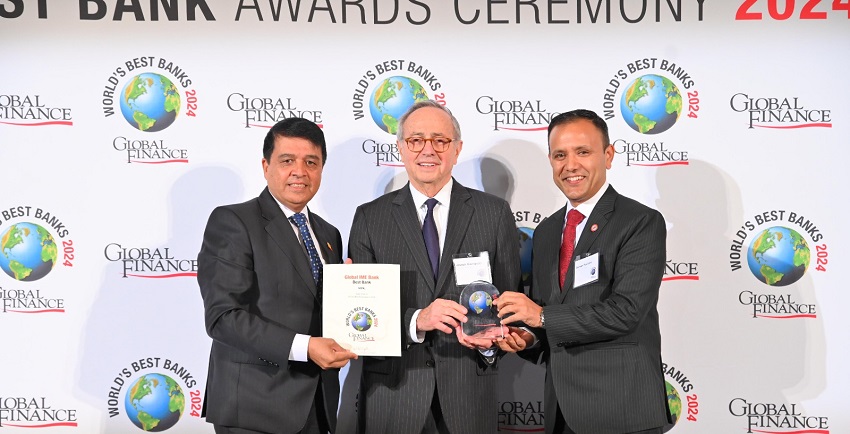 Best Bank Award by Global Finance-pic